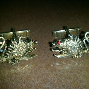 Vintage Fighting Gamecock Cufflinks **very rare**